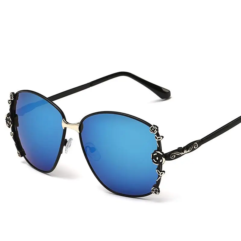 Новые модные женские брендовые дизайнерские солнцезащитные очки в оправе из