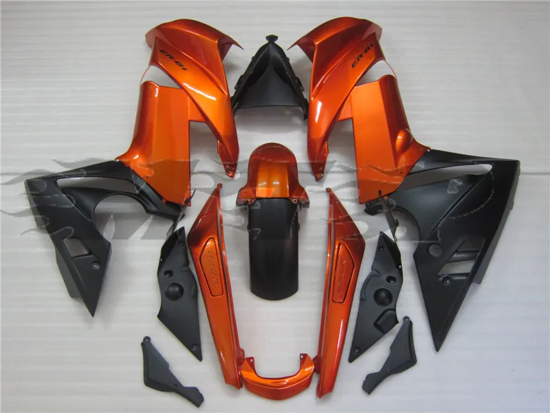 Полный обтекатель комплект кузова для kawasaki ER6F ER-6F 2009-2011 2010 наборы кузова EX 650 09 10 11 ABS мотоцикл обтекатель ниндзя 650R
