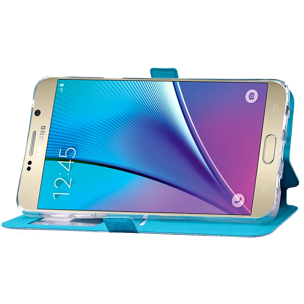 Чехол для телефона Samsung Galaxy Note 5 SM N9200 7 &quotфлип кейс из искусственной кожи ТПУ чехол