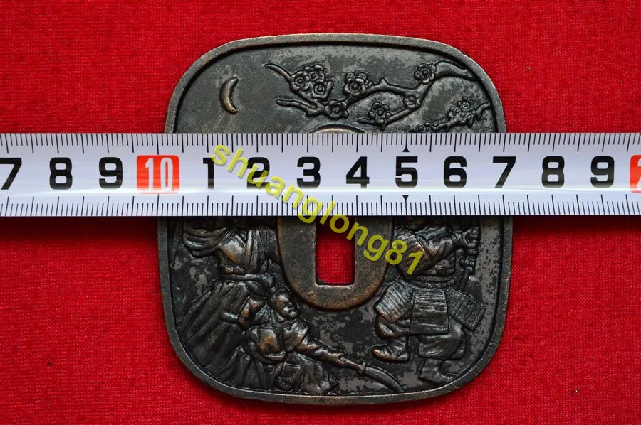 Высококачественная защита из японского сплава Tsuba для самурайский меч катана Guard