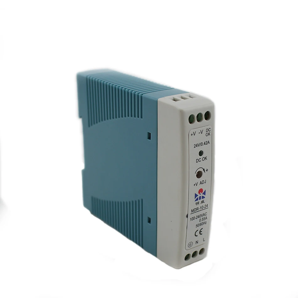 Ac в dc Mdr 10 12 singIe выход Din RaiI Вт 0.84a мини драйвер Ied Источник переключения питания suppIy