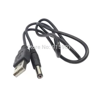 xiwai 80cm usb 2 0 a type male to 5 5 x 2 5mm dc 5v power plug barrel connector charge cable