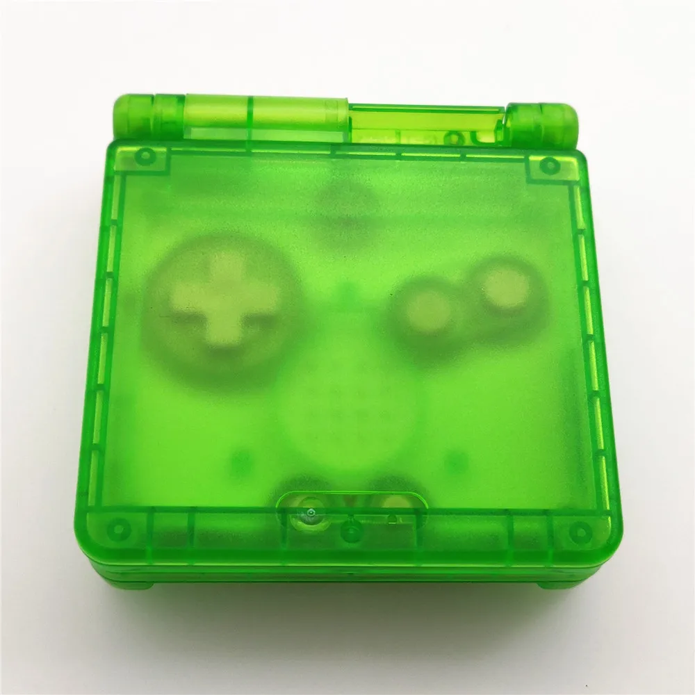 Прозрачный зеленый Корпус Корпуса для nintendo GBA SP ДЛЯ Gameboy Advance консоль | Электроника