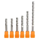 Фреза спиральная HUHAO, 6 мм, 3 канавки, 1 шт.