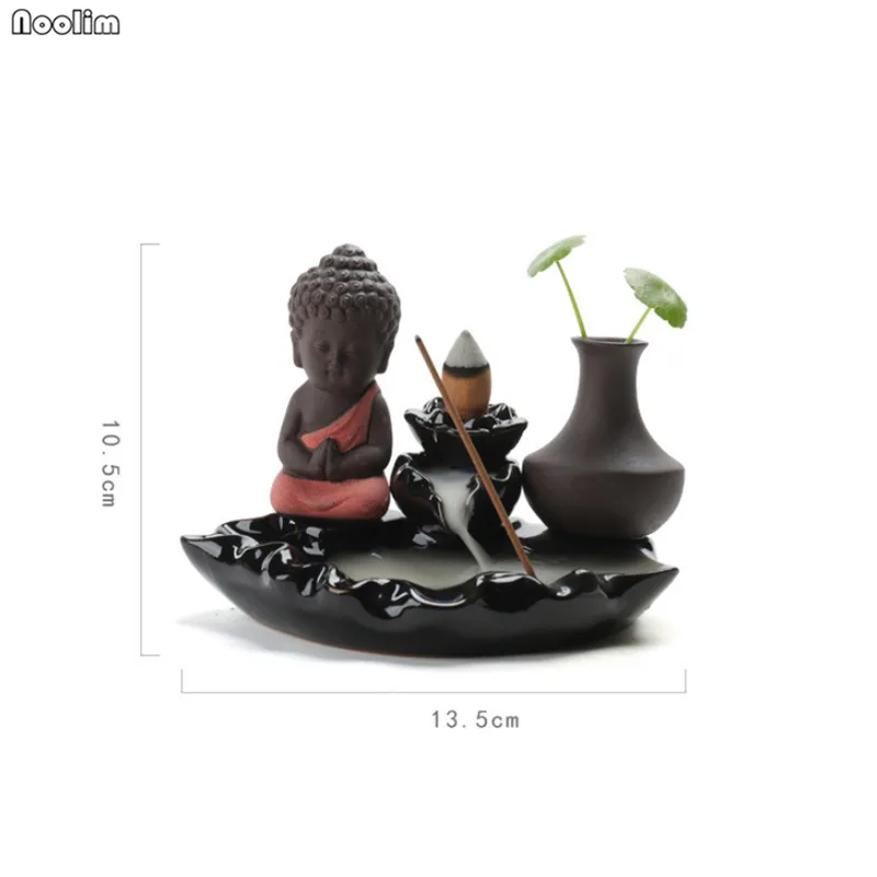 Керамическая горелка для благовоний Little Monk держатель ароматических палочек с