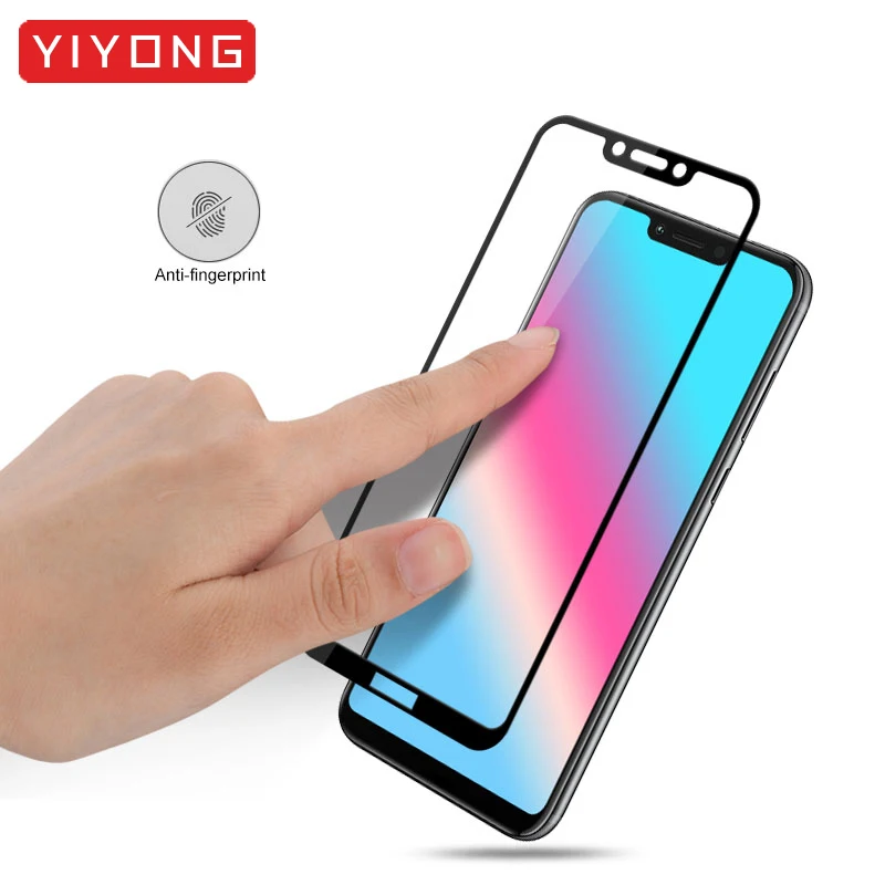 YIYONG 5D Full Cover Glue For Huawei Honor Play Tempered Glass Screen Protector Film Protective | Мобильные телефоны и