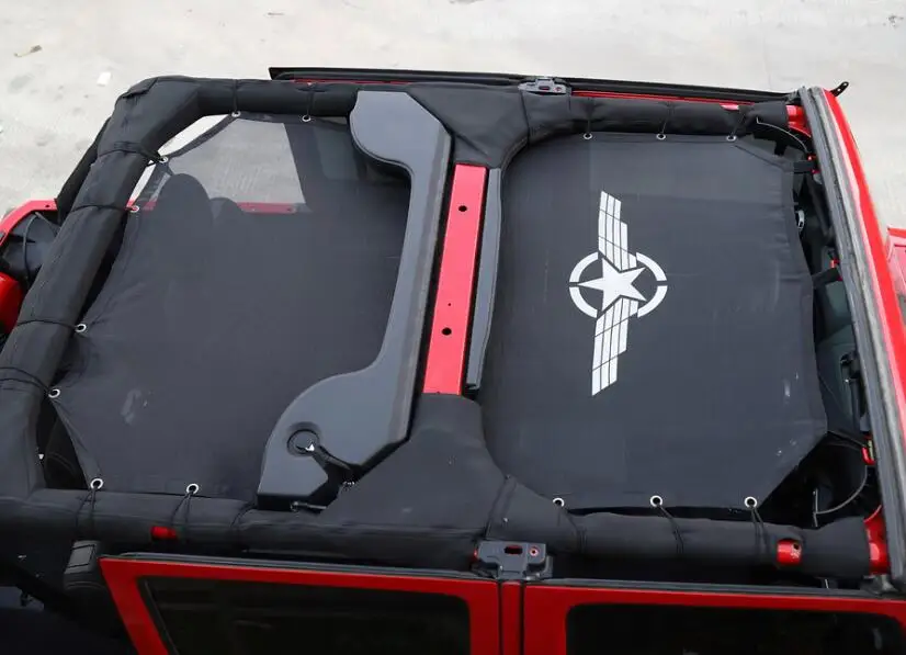 Солнцезащитный козырек CarCarHome на крышу для Jeep Wrangler jk 2/4 Door 2007-17 | Автомобили и