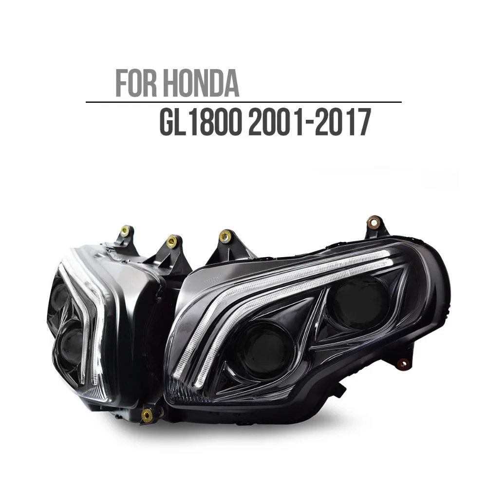 Светодиодный головной фонарь KT для Honda Goldwing GL1800 2001 2017 V2| |