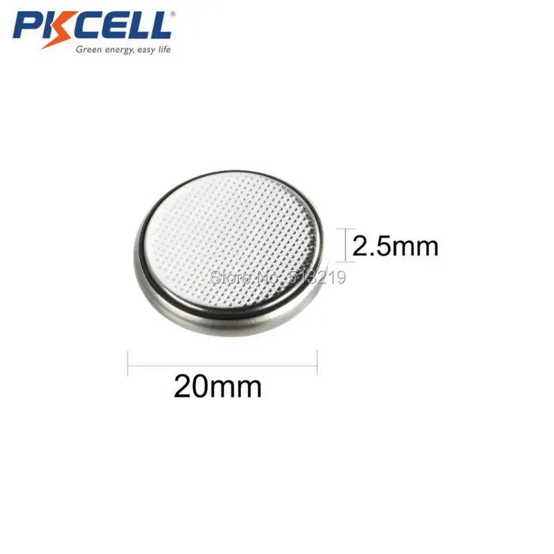 PKCELL 50 шт. 3 в CR2025 DL2025 ECR2025 SB T14 LF1/2 KCR2025 BR2025 В литиевая батарея Литиевые Батарейки для