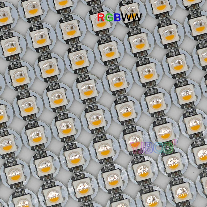 Светодиодный теплоотвод 5050 SMD RGB SK6812 IC 5 в постоянного тока светодиодный RGBW/RGBWW 100