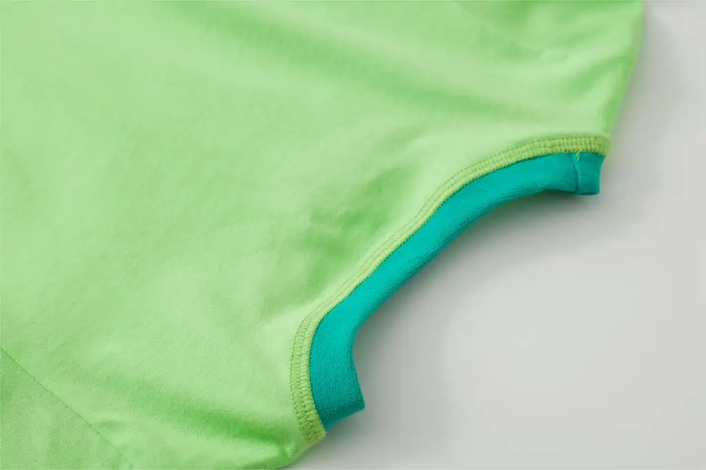 

Little Maven New Summer Kids Clothing Short O-neck Green Gecko Knitted Cartoon Animal Cotton Quality Boys Casual Tshirt Tee