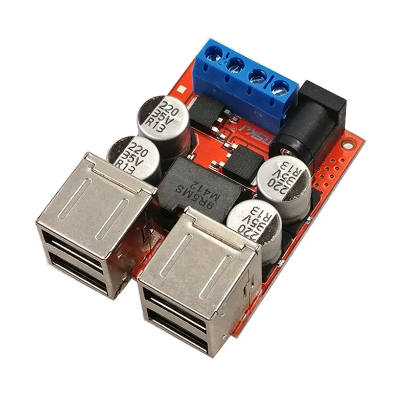 USB модуль для зарядки автомобиля 8 35 в 5 В А|Регуляторы напряж./стабилизаторы| |