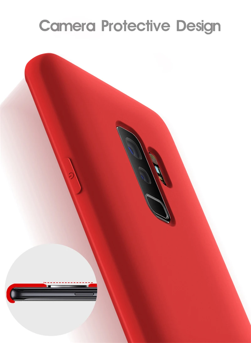 Luxury Liquid Silicone Protective Shockproof Full Cover For Xiaomi Mix 2S 3 Redmi Go Soft Silicon Candy Color Phone Case | Мобильные