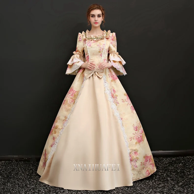 

New Rococo Dress Baroque Ball Gown Gothic Renaissance Clothings