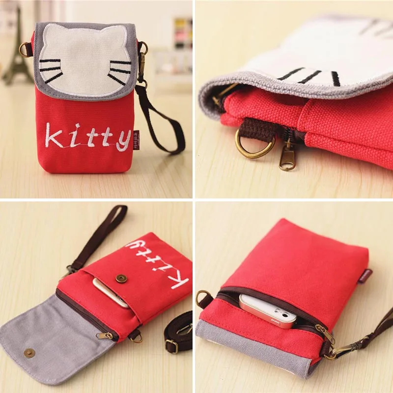 6 3 дюймовая сумка для мобильного телефона холщовый чехол-кошелек чехол через