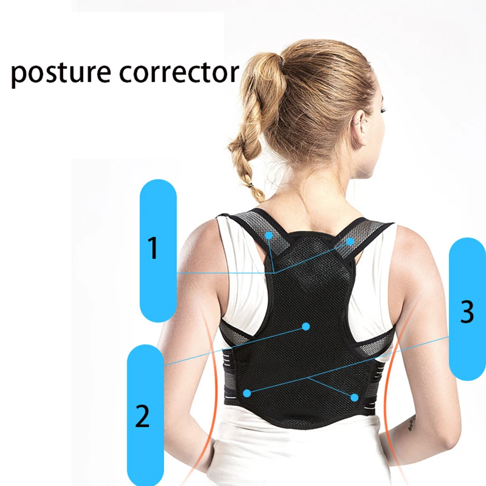 Регулируемый корсет для коррекции осанки спины коррекция Горбатой Спины