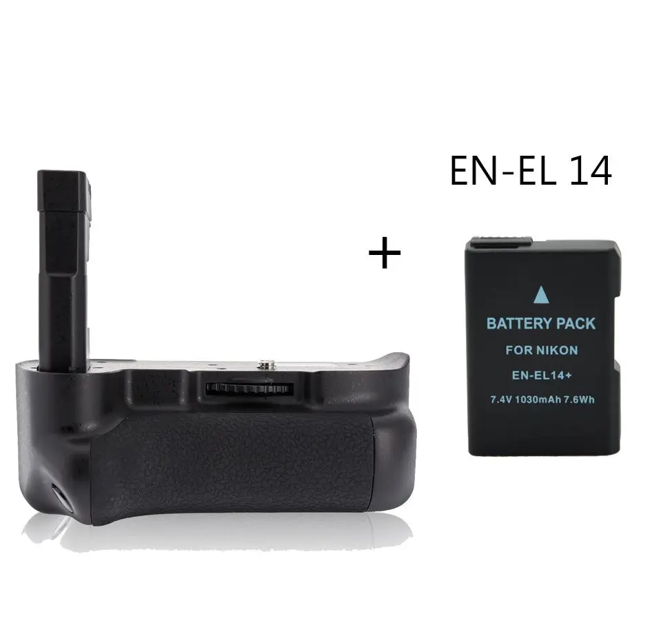 

MeiKe MK-D5200 Battery Grip for Nikon DSLR Camera D5200 Multi power battery pack + EN-EL14 battery