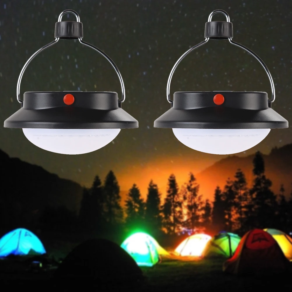 2 шт. Ультра Яркий 60LED кемпинговый тент светильник перезаряжаемый 3 режима наружный портативный светильник s походный рыболовный кемпинговый фонарь