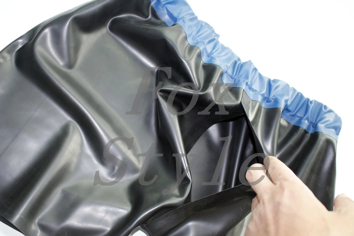 Мужские 100% сексуальные латексные боксеры ручной работы Экзотические