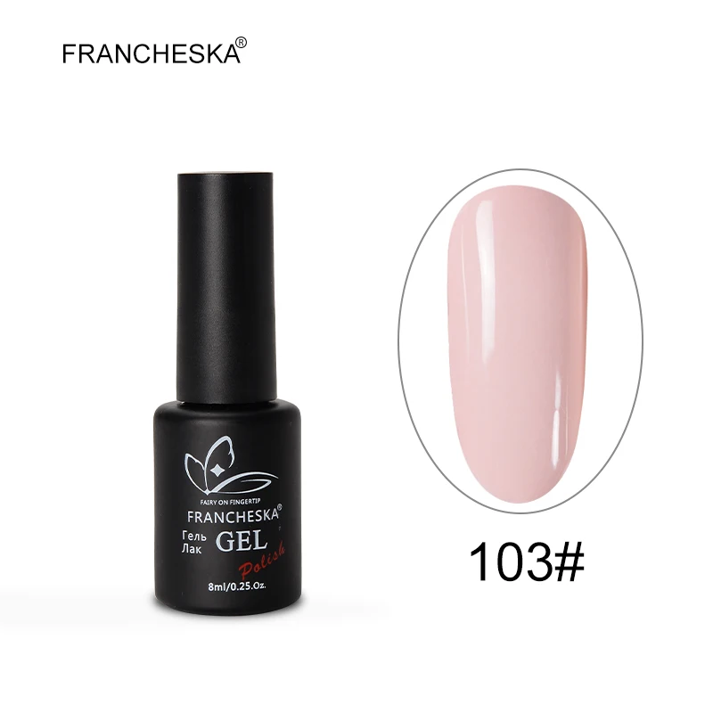 uv gel -103 Коди Гель лак для ногтей Коди каучуковая база УФ смолы комплект Unha de гель GelPolish черный белый резиновая основа Топ пальто ногти 42 цвета маникюра гель-лаки kodi лаки для ногтей распродажа - Цвет: uv gel -103