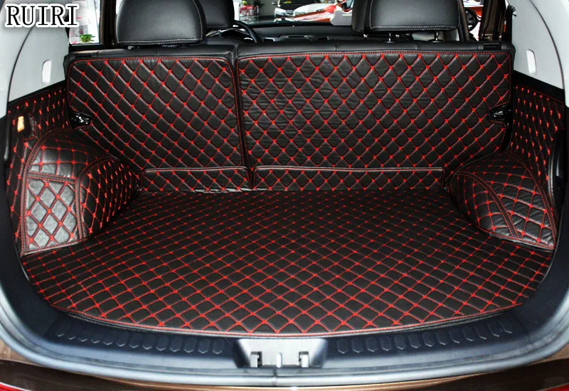 

High quality! Special car trunk mats for KIA Sportage 2015-2010 waterproof cargo liner boot carpets cover for Sportage 2014