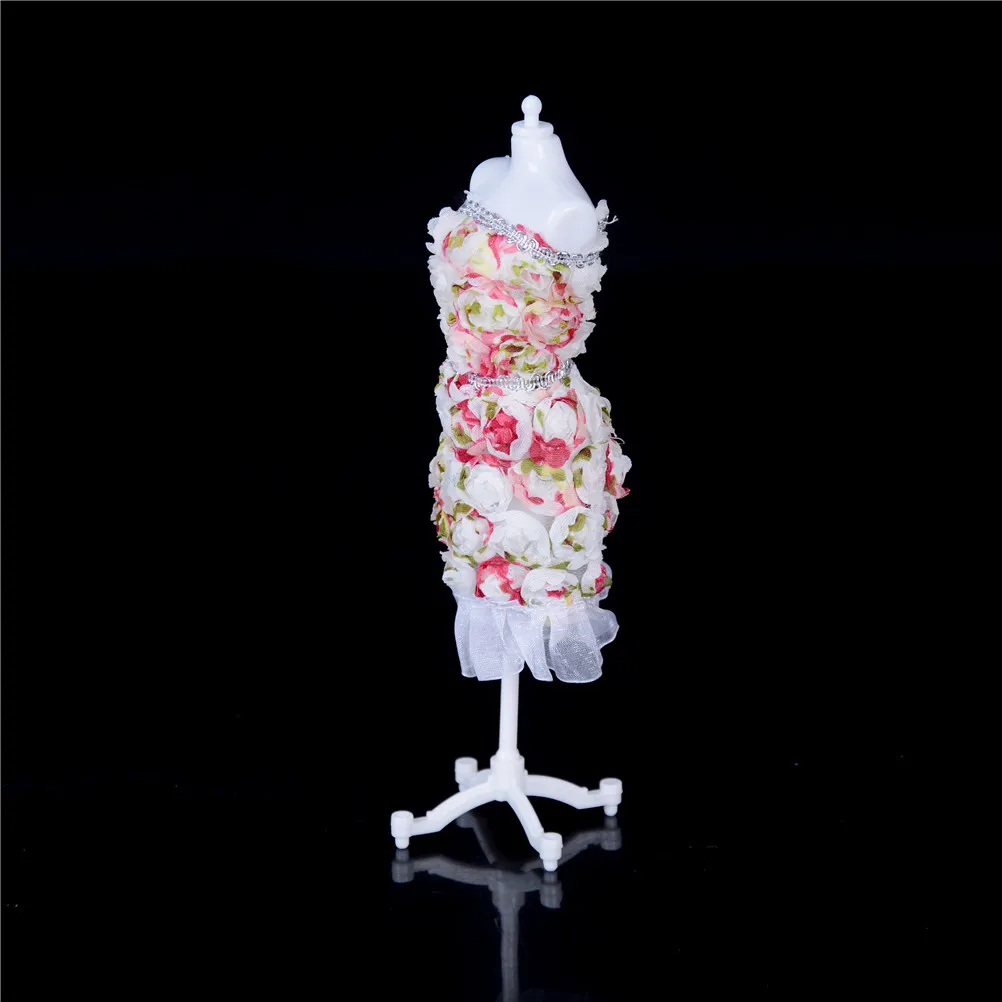 Модное платье с цветочным рисунком для маленьких кукол 11 0 &quot 8&quot юбка свадебное
