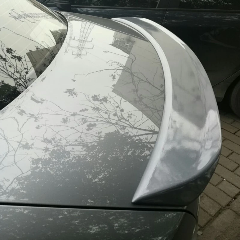 Автомобильный Стайлинг неокрашенный спойлер из АБС-пластика для заднего