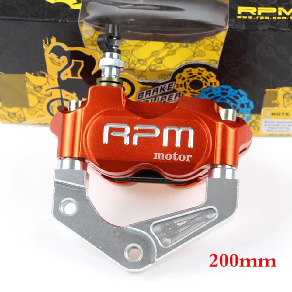 

RPM CNC Motocycle Brake Caliper 200mm 220mm Scooter brake Adapter Bracket Sets For Honda-Joker Yamaha-ZY100T/ LYM100T/RSZ/BWS