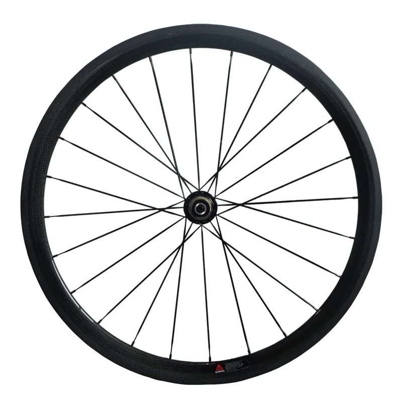 38 мм полностью Углеродные дорожные колеса Bycycle Roue Carbone Ruote In Carbonio Bici da Corsa переднее