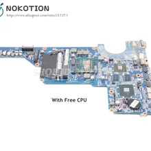 NOKOTION 636372-001 аккумулятор большой емкости для hp павильон G4T-1000 G7 G7T-1000 G4 G4-1000 Материнская плата ноутбука DA0R12MB6E0 HM55 HD6470M 1GB Процессор