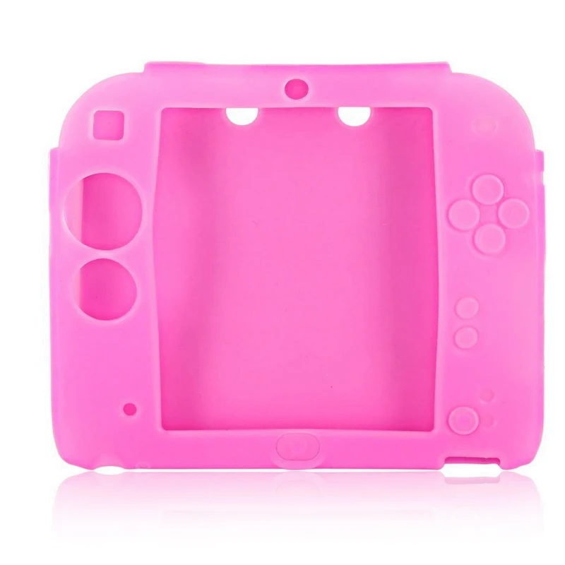 Защитный чехол для Nintendo 2DS мягкий силиконовый консоли противоударный
