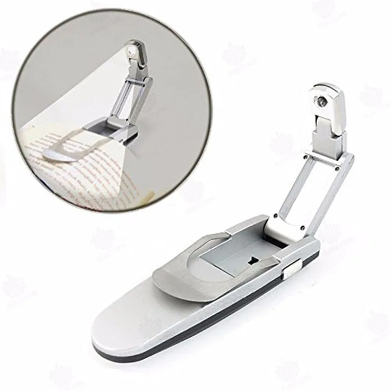 Автоматический всплывающий свет книги Складная LED портативная лампа для чтения с