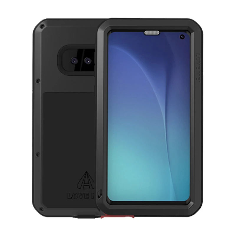 Металлический чехол для samsung Galaxy S10 Plus E S10E A9 A8 A6 ударопрочный 360 чехол для samsung S10 Plus чехол S10E