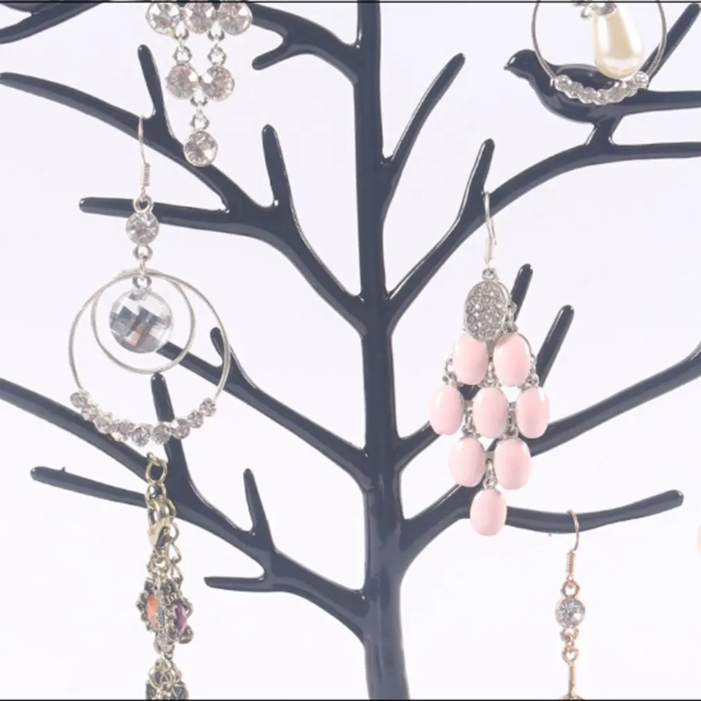 1PC Bird Tree Jewelry Display Stand Earring Necklace Bracelet Rack Holder Key Organizer Storage | Украшения и аксессуары