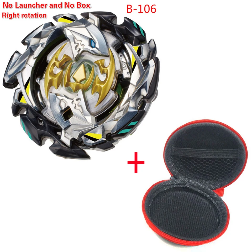 B106 No launcher TAKARA TOMY Beyblade Burst B-144 B-139 B-133 B-131 игрушки с пусковым устройством металлическое лезвие Fusion Бог Прядильный механизм лезвия - Цвет: B106 No launcher