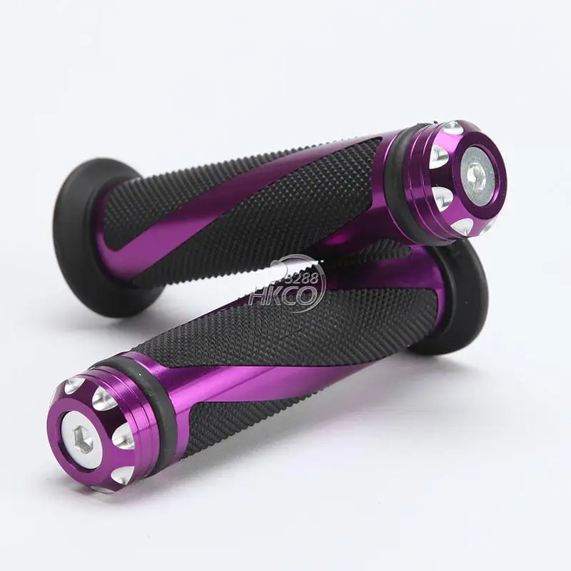 Рукоятка для Руля Мотоцикла фиолетовая полоса 7/8&quot | Автомобили и мотоциклы