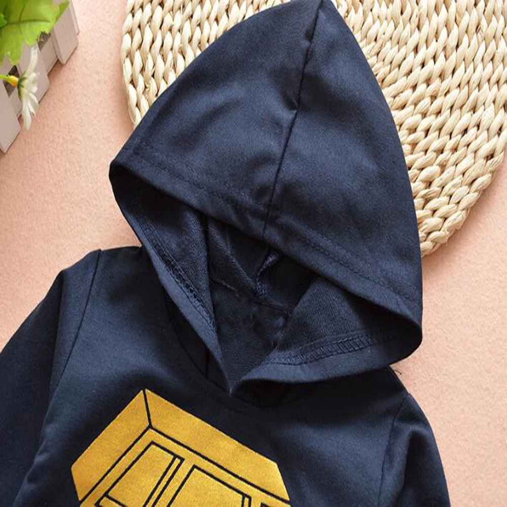 Детские hoodie Для мальчиков и девочек толстовки с героями мультфильмов дети