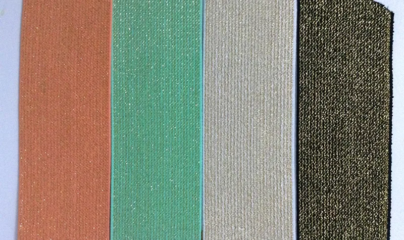 5 см средняя эластичная металлическая блестящая тесьма эластичный пояс для юбки