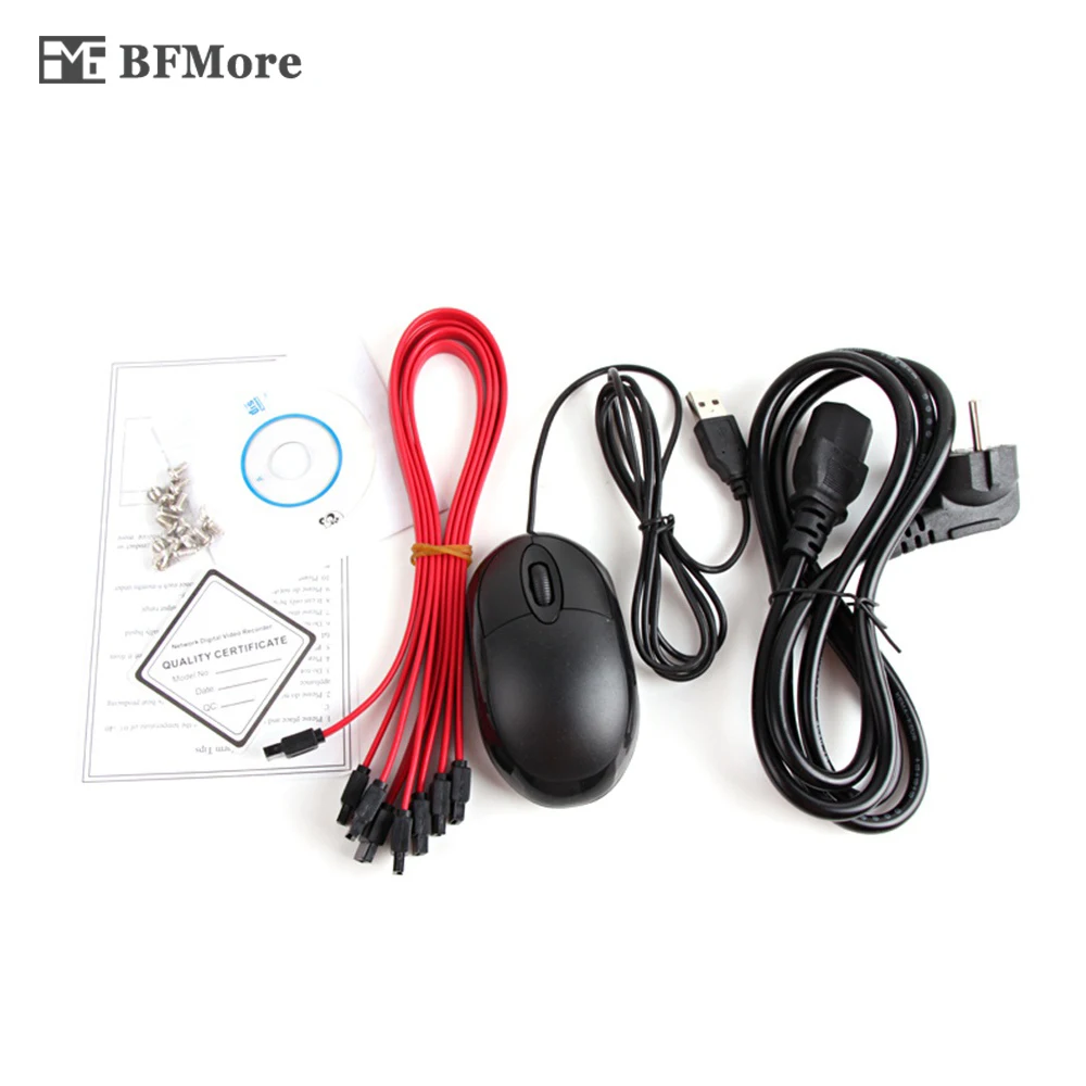 BFMore H.265 36CH ONVIF UHD 4 К NVR видеорегистратор Регистраторы IP Камера For16CH POE 48 В
