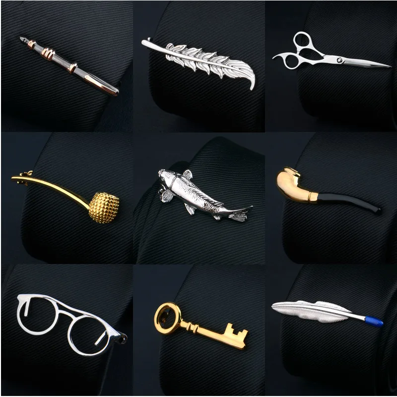 Высококачественные модные мужские классические клипсы Han edition для мужчин