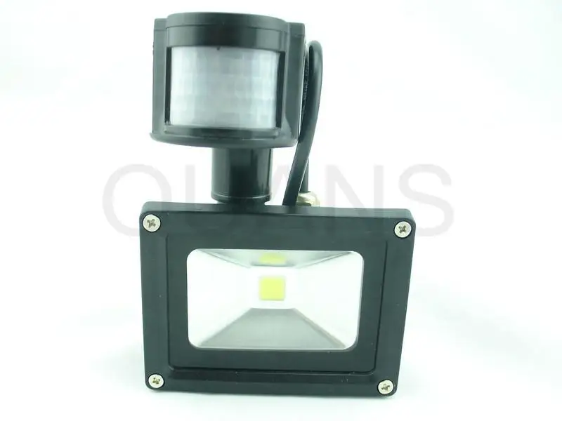 DC12V 10W PIR LED Flood light Cool White Warm Red Green Blue Yellow Floodlight Motion Sensor AC/DC12V | Лампы и освещение