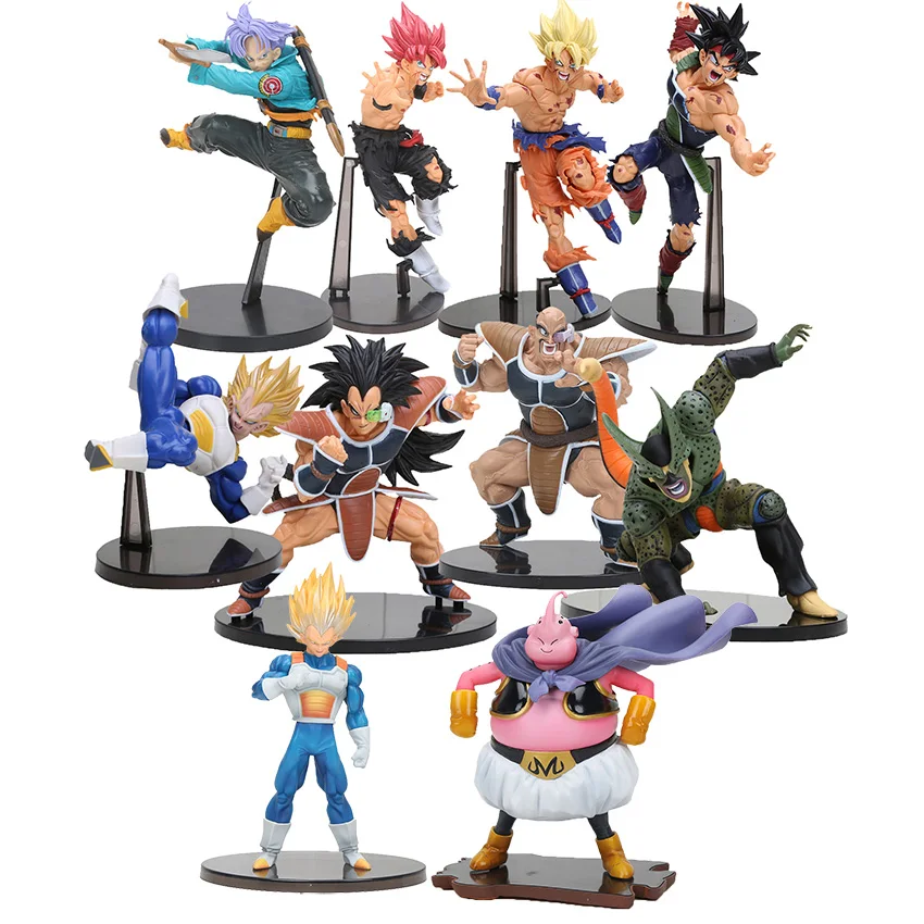 Brinquedos SCultures Dragon Ball Z фигурки игрушки воскрешение F с рисунками из комикса «Жемчуг дракона», стиль Бог, супер сайян сын Goku vegeta ячейки