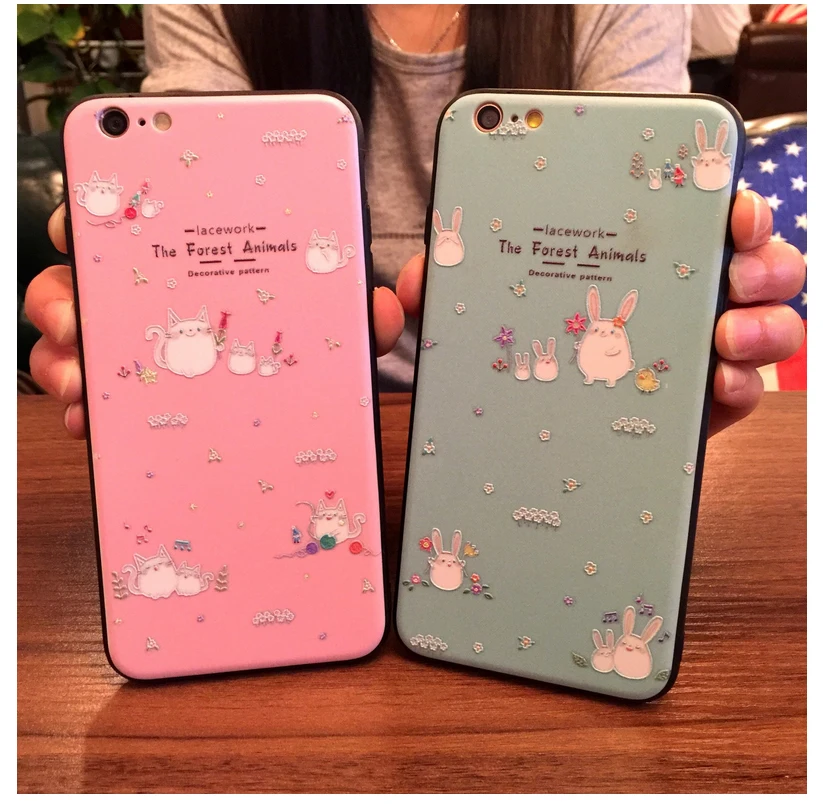 5 xiaohuo высокого класса 3D с объемным помощи телефона Shell для Apple iPhone 7 Чехол Мода
