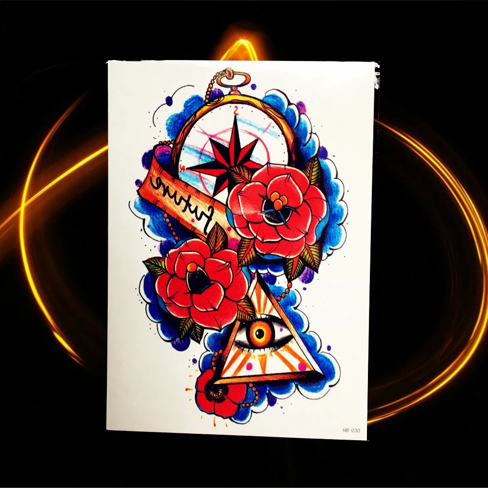 Henna Black Words Designs Temporary Tattoo Women Body Art Arm Sleeve Paste 21x15CM Men Shoulder Word Stickers | Красота и здоровье