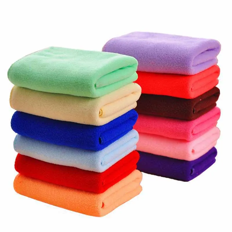 1pcs 30*70cm Miicrofiber Fabric Soft Towel Hand Bathroom Room Car Cleaning Towels badlaken toalla Toallas Mano Gift 42008|soft towel|towel