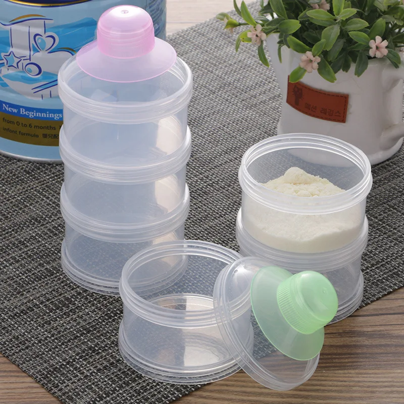Home Kitchen Storage Bottle Jar Cereal Dispenser Tanks Baby Milk Powder Box Feeding Cans Formula Food Container | Дом и сад