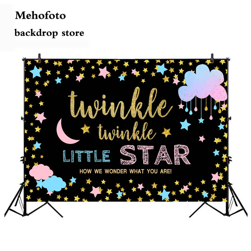 MEHOFOTO Twinkle маленькая звезда фон для фотосъемки новорожденных с изображением