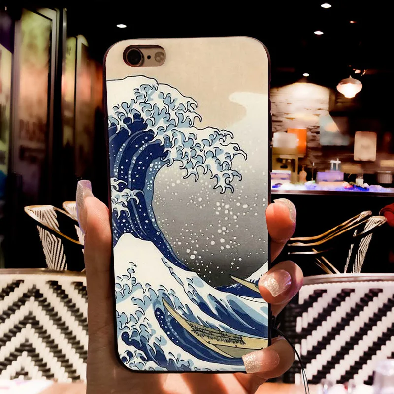 MaiYaCa японский стиль искусство Япония телефонные чехлы для iPhone 11 Pro Max 6S 6plus 7 7plus 8 8Plus X 5 5S XR XS MAX