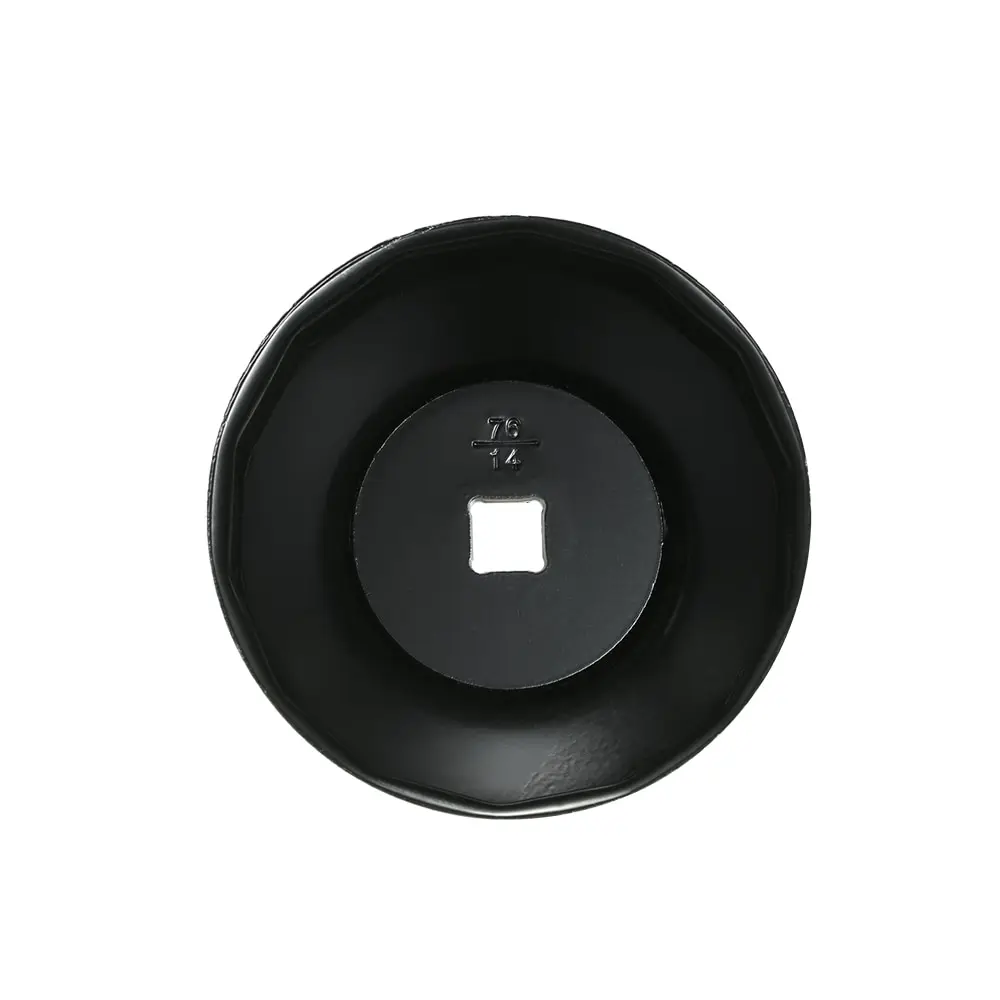 Universal 76mm x 15 73mm x 114 65mm x 14 76mm x 14 Flutes Oil Filter Wrench Cup Socket Type Cap Remover Tool