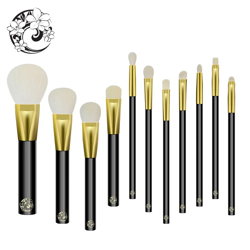 11 шт. набор кистей для макияжа tf11|Аппликатор теней век| |